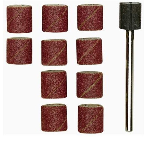 Proxxon 28980 Sanding drum with 10 sanding bands, 150 grit,