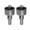 sourcing map 32mm Carbide Hole Cutter, Hole Saws for Stainless