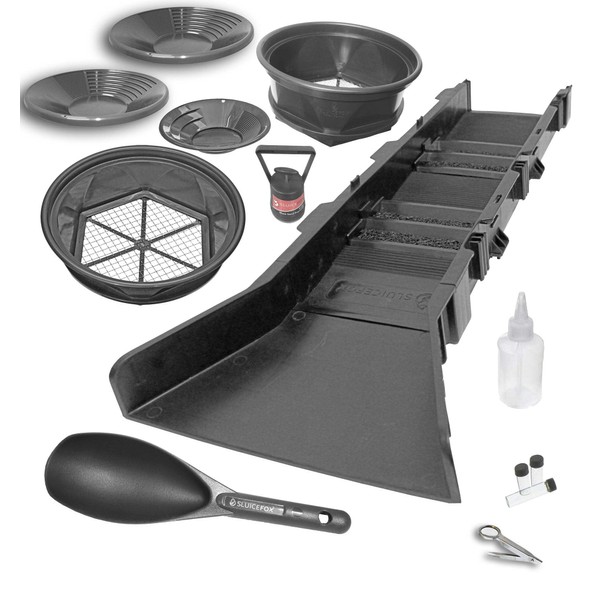 16 Piece Gold Panning Kit - Gold Mining Kit with
