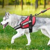 Service Dog Vest, DEWVIE Dog Harness and Leash Set with
