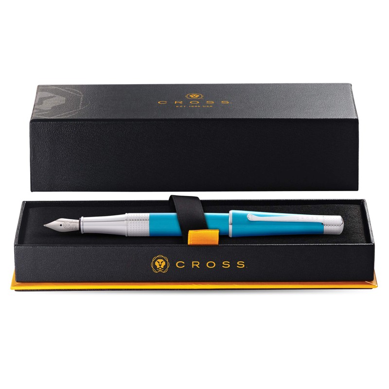Cross Beverly Fountain Pen Nib Size M Black Ink Gift