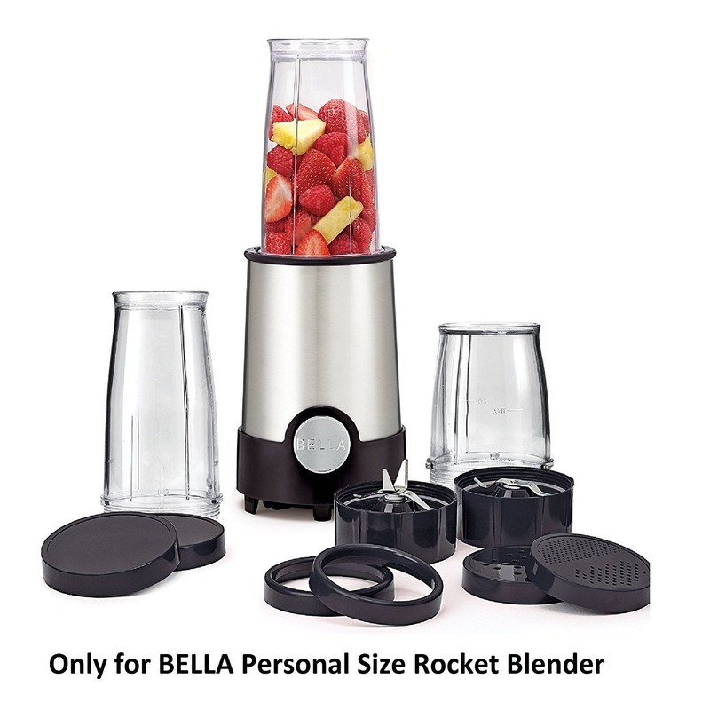 Bella Personal Size Rocket Blender Replacement Parts (Two gaskets 3"