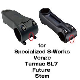 REC-MOUNTS Specialized (S-Works Venge Tarmac ROUBAIX Future Stem) Type α Combo Mount (Compatible with 10 Brands) [SWORKS45α+GP] Compatible with Garmin, Cat Eye, Pioneer, Leatherine, Wahoo, Brighton,