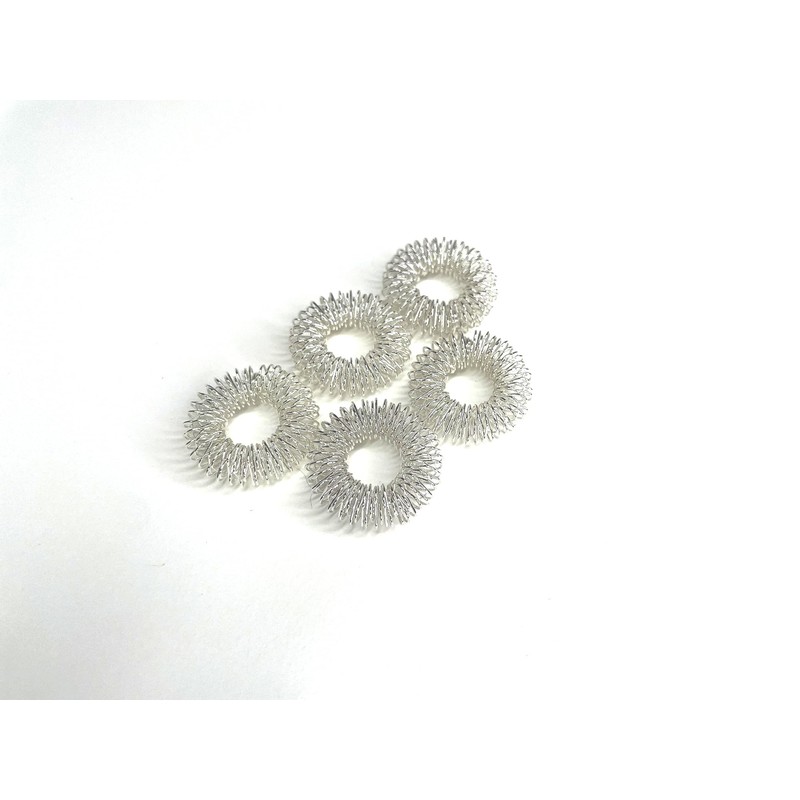 CLIMSOM Zen - 5 Acupressure Rings with Premium Set, Finger