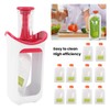 Squeeze Station, Pouch Filling Station Portable Puree Squeezer with Subpackage