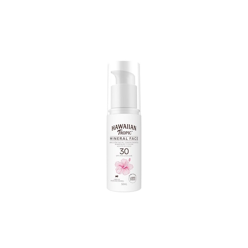 Hawaiian Tropic, Protector Solar Facial Mineral Milk 30 FPS 50ml