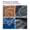 Joyvistalen Heat Erasable Fabric Marking Pens for Sewing & Quilting