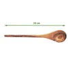 NATUREHOME Olive Wood Wooden Spoon 25 cm