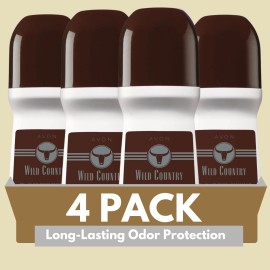 Avon Wild Country Roll-On Antiperspirant Deodorant - 2.6 fl oz (4-pack)