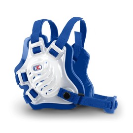 Cliff Keen Youth Tornado Headgear (Translucent/Royal Blue/Royal Blue)