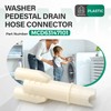 Drain Hose Connector MCD63147101 for LG Pedestal Washers, Works as