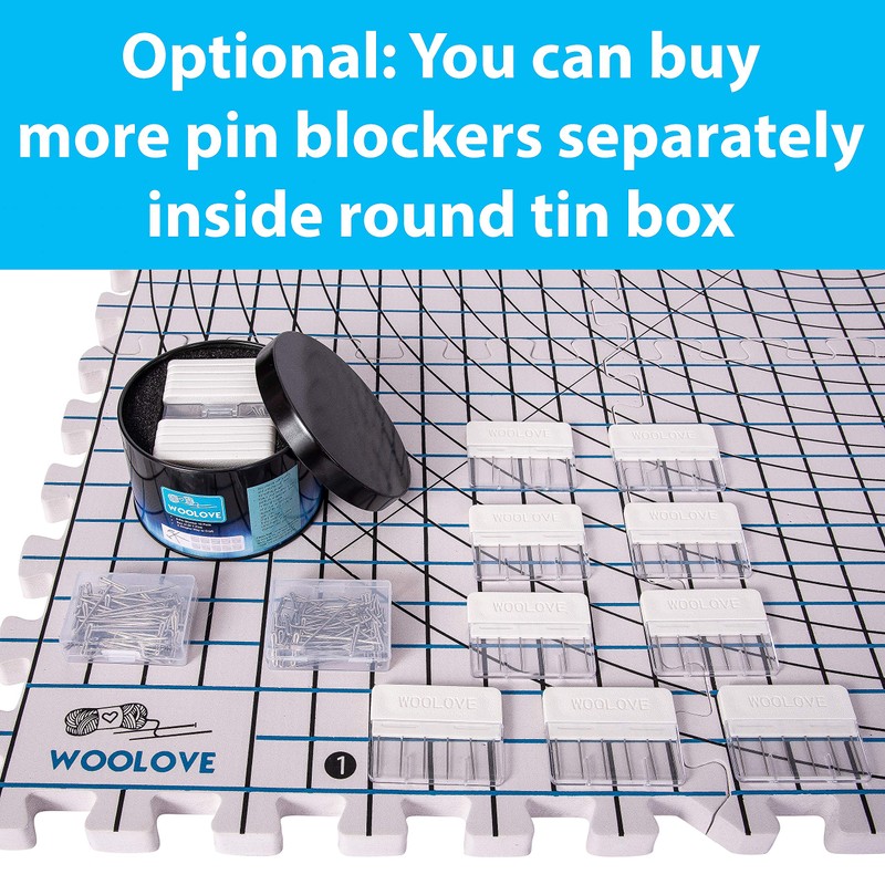 Extra Thick Blocking Mats for Wet and Steam Blocking -