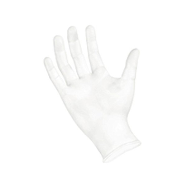 Sempermed EVNP101 Synthetic Examination Glove, Powder-Free, Smooth, Vinyl, XS, Clear