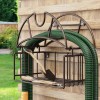 Smatorga Hose Reel Garden Hose Holder,Water Hose Holder Wall Mount,Heavy
