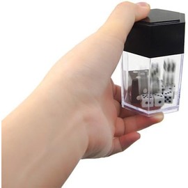 1Set Black Magic Explode Explosion Dice Easy Magic Tricks for Prop Novelty Funny Toy Close-up Performance Joke Prank Toy Use Safety,Novelty Magic Kits Accessories Gag Toys