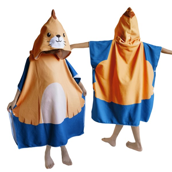 Athaelay Kids Hooded Beach Towel Soft Swim Cover-ups for Age