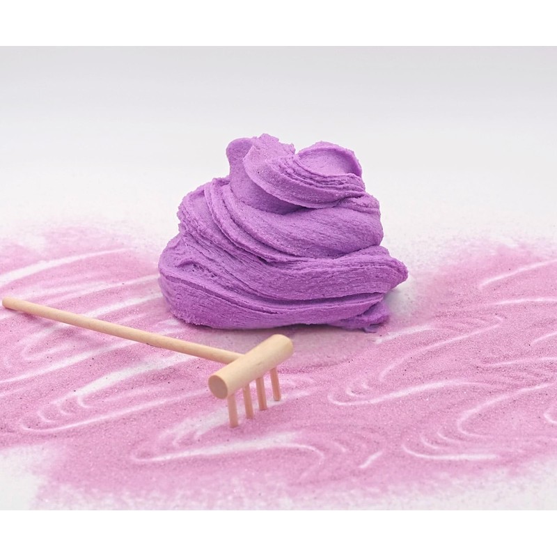 Lavender Sands by LUXXE SLIMES – 3oz Sand Slime +