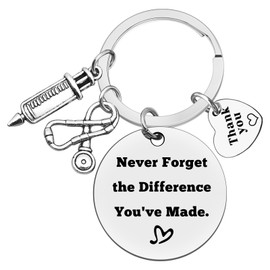 Xiahuyu Xiahuyu Thank You Gifts for Nurse RN Nurse Keychain Nurse Practitioner Gifts Nursing Student Graduation Gift Leaving Retirement Christmas Birthday Nurse Week Day Appreciation Gift for Nurse