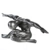 Casablanca Cliff Figure - Poly - Antique Silver Width 33