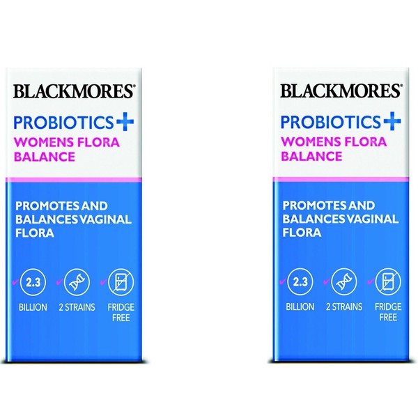2 x 30 capsules BLACKMORES Probiotics Womens Flora Balance ( total 60 Capsules )
