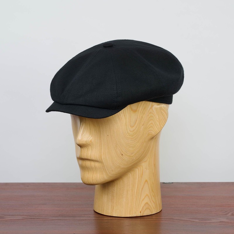 Sterkowski 100% Linen Summer 8 Panel Gatsby Vintage Flat Cap