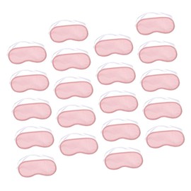 HEALLILY 20 Piezas Mascarilla desechable para ojos suministros de fiesta de spa para niñas antifaz para dormir de seda cubierta para dormir sombras de ojos