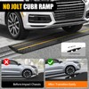 FCOME Rubber Heavy Duty 22000lbs Capacity Car Ramp, Driveway Curb