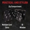 Nemesis Now B3134H7 Next James Ryman Wallet 10cm Black, PU,
