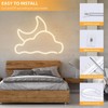 Lamomo LED Neon Lights, 24V Warm White Dimmable LED Rope