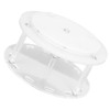 Acrylic Tweezers Stand Holder 12 Holes Rotatable Eyelash Extension Tool