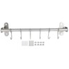 Wall Mounted Storage Shelves Pot Lid Rack Utensil Hanger Hook