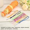 sourcing map Universal Nylon Cord Lanyards, 18cm Soft Woven Hand