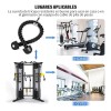 KS Cuerda/retractor De Entrenamiento De Tríceps+jaladera Tipo D
