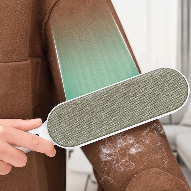 JoyArrive Double-Sided Pet Hair Removal Brush Better Than Lint Roller,