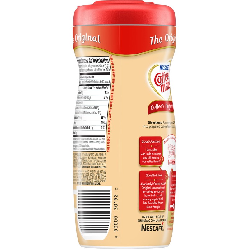 Nestle Coffee mate Coffee Creamer, Original, Powder Creamer, 11 Ounces