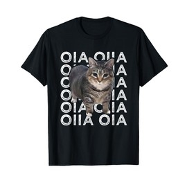 Oia Cat Meme I Wake Up Engage in Tomfoolery Oiia Cat Spinnin T-Shirt