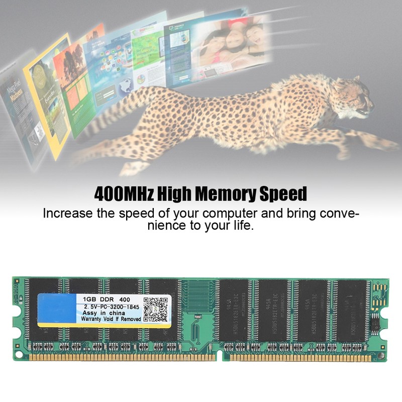 xiede DDR 400MHz 1G 184Pin For Desktop Motherboard Memory RAM