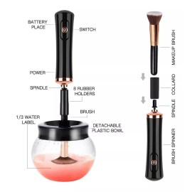 RICRIS Prima De Maquillaje Cepillo Limpiador Secadora Super-fast Cl