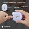 Electric Nail Clipper, Electric Nail Trimmer with Nail Clip Storage