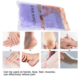 Recambios De Cera Cera De Parafina Aliviar El Dolor De La Artritis Y Los Músculos Rígidos: Hidrata Y Protege Cera De Manos For Baños De Parafina De Profundamente[Lavanda]