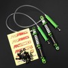 RCAWD 95MM Negative Pressure Aluminium Shocks for 1/10 RC Crawler