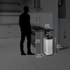 iTouchless Automatic Trash Can with AC Adapter and 4 Odor