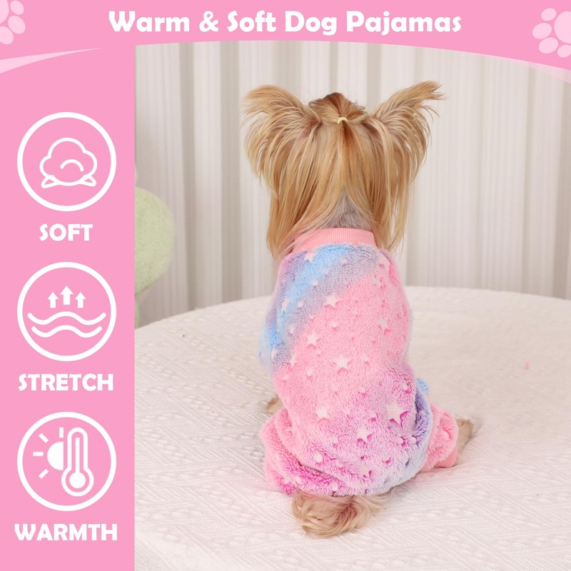 Dog Pajamas Psj Dog Clothes for Small Dogs Girl Winter