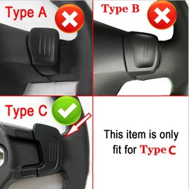 ontto Car Steering Wheel Shift Paddle Extension Gear Paddle Fits VW Golf 7 Polo GTI R Rline MK7 MK7.5 Scirocco 2015-2019 Metal Shift Paddle Shifter Extension Interior Decoration Red