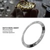 Ceramic Watch Bezel Ring Professional 38mm Watch Bezel Insert Replacement