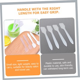 FOMIYES 200pcs Facial Mask Spoon Eye Cream Tool Skincare Spatula for Easy Makeup Removal Travel Use Portable Lightweight for Beauty Salons and Everyday Women