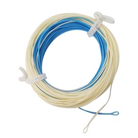 EUPHNG All-Purpose Fly Line Floating WF2 3 4 5 6 7 100FT with Welded Loop & Line ID Weight Forward Fly Fishing Line (Sky Blue+Milk, WF6F)