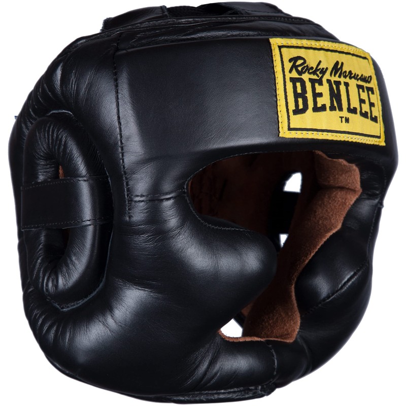 Benlee Rocky Marciano Headguard Full Protection - Black, Small/Medium