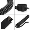 Sup Leash,10.8 Foot 7 mm Thick,Premium Coiled Surf Leash,Surf Paddle