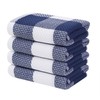 smiry 100% Cotton Kitchen Towels, 13" x 28", 4 Pack